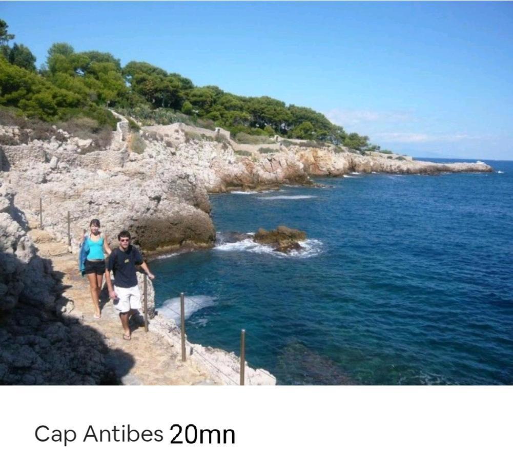 Bel Appartement Les Pieds Dans L'Eau Villeneuve-Loubet Exteriör bild
