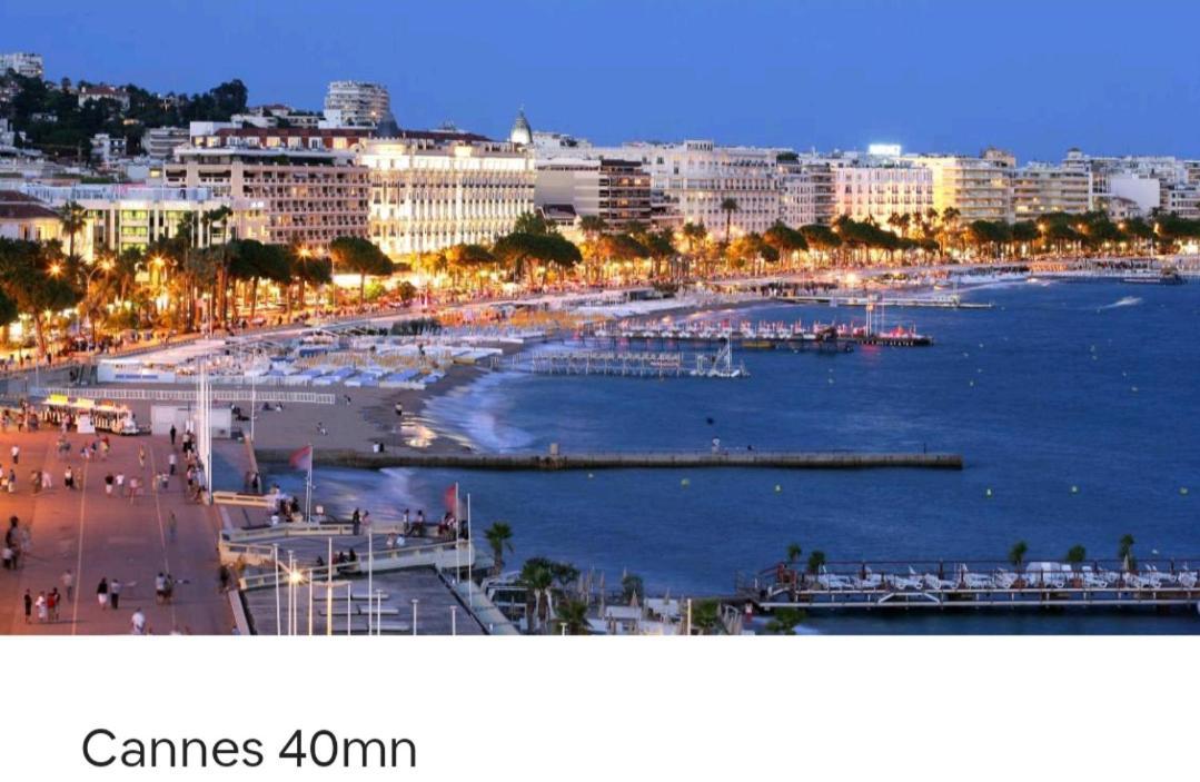 Bel Appartement Les Pieds Dans L'Eau Villeneuve-Loubet Exteriör bild