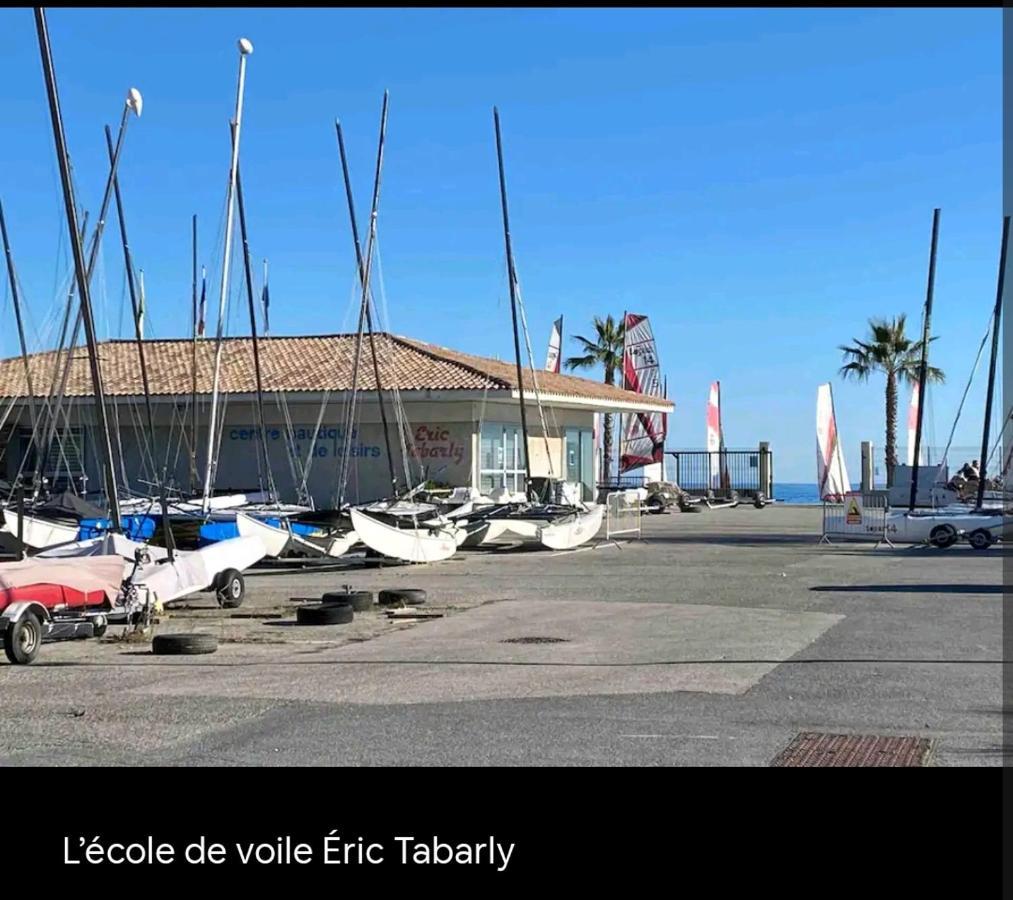 Bel Appartement Les Pieds Dans L'Eau Villeneuve-Loubet Exteriör bild